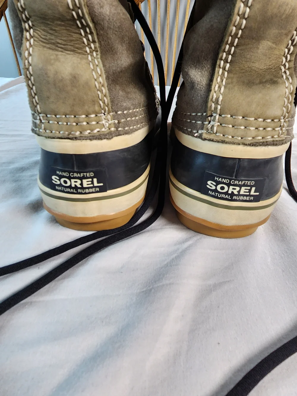 SOREL Joan Of Arctic Women Winter Snow Boots Waterproof Faux Fur Size 9.5